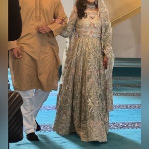 Suffuse by Sana Yasir Pakistani lehenga and choli